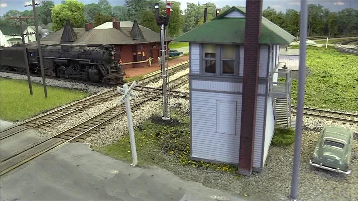 Layout Tour: Tony Koester's Nickel Plate Road & Te...