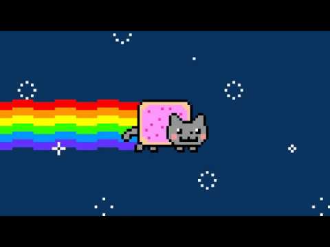 Nyan Cat goes Widescreen ↔ 10 hours