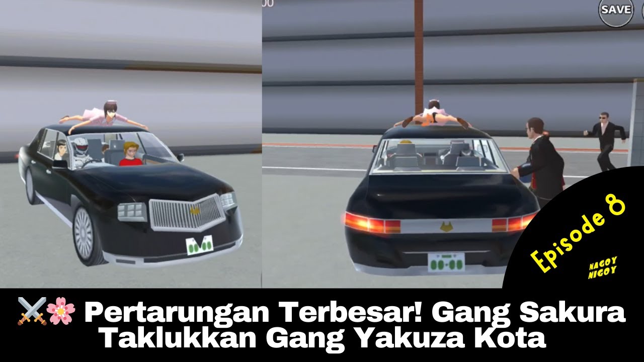 🛑 Pertarungan Terbesar! Gang Sakura Taklukkan Gang Yakuza Kota