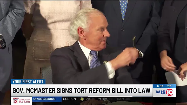 SC leaders mark new law on tort reform, liquor liability, but promise more to come