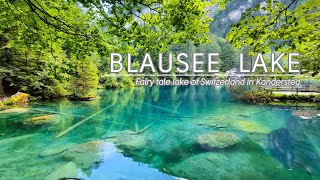 Blausee Lake In Switzerland Kandersteg Things To Do In Kandersteg