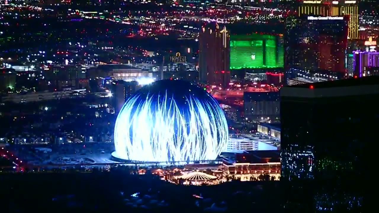 Video till Skärmarna på MSG Sphere testade