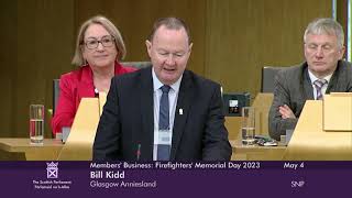 Members' Business: Firefighters' Memorial Day 2023 - 4 May 2023