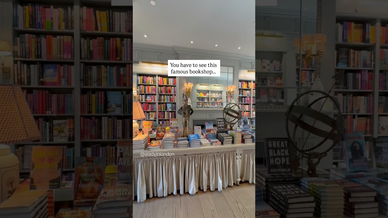 You have to see this famous bookshop (details in description)