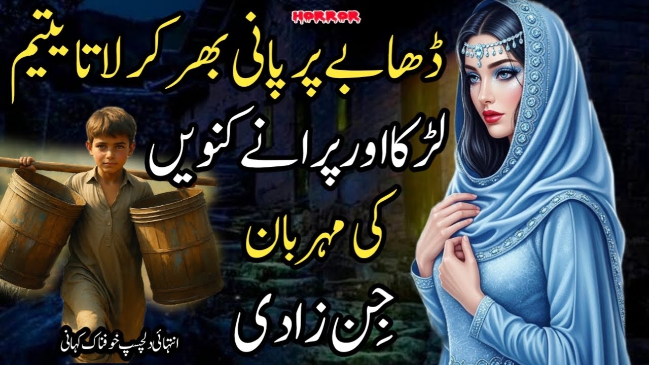 Dhabe Par Pani Bhar Kar Lata Yateem Larka Aur Khuwen Ki Meharban Jinzadi | Real Urdu Horror Story