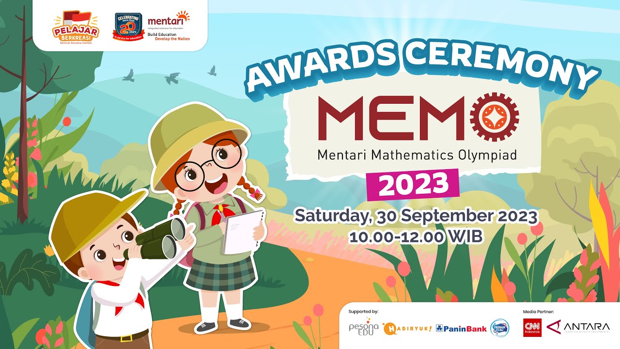 Mentari Mathematics Olympiad AWARDS CEREMONY 2023