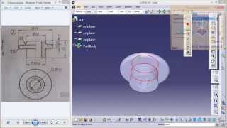 Catia Tutorial\Screw jack Assembly\How to create nut Part_3