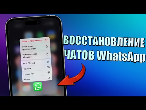 Видео: Как восстановить переписку в ватсапе на айфоне? Восстановление переписки WhatsApp на iPhone