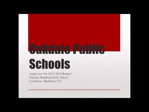 Oakdale Public Schools Ad