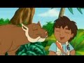 Big Puma Licking Diego's face (Go Diego go) (Looped in reverse slowly SD)