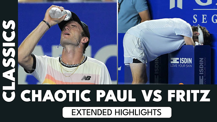 Most BRUTAL Semi-Final Ever? Tommy Paul vs Taylor Fritz MARATHON | Acapulco 2023 Highlights