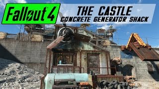 Fallout 4 Settlement Build - The Castle | Generator Shack