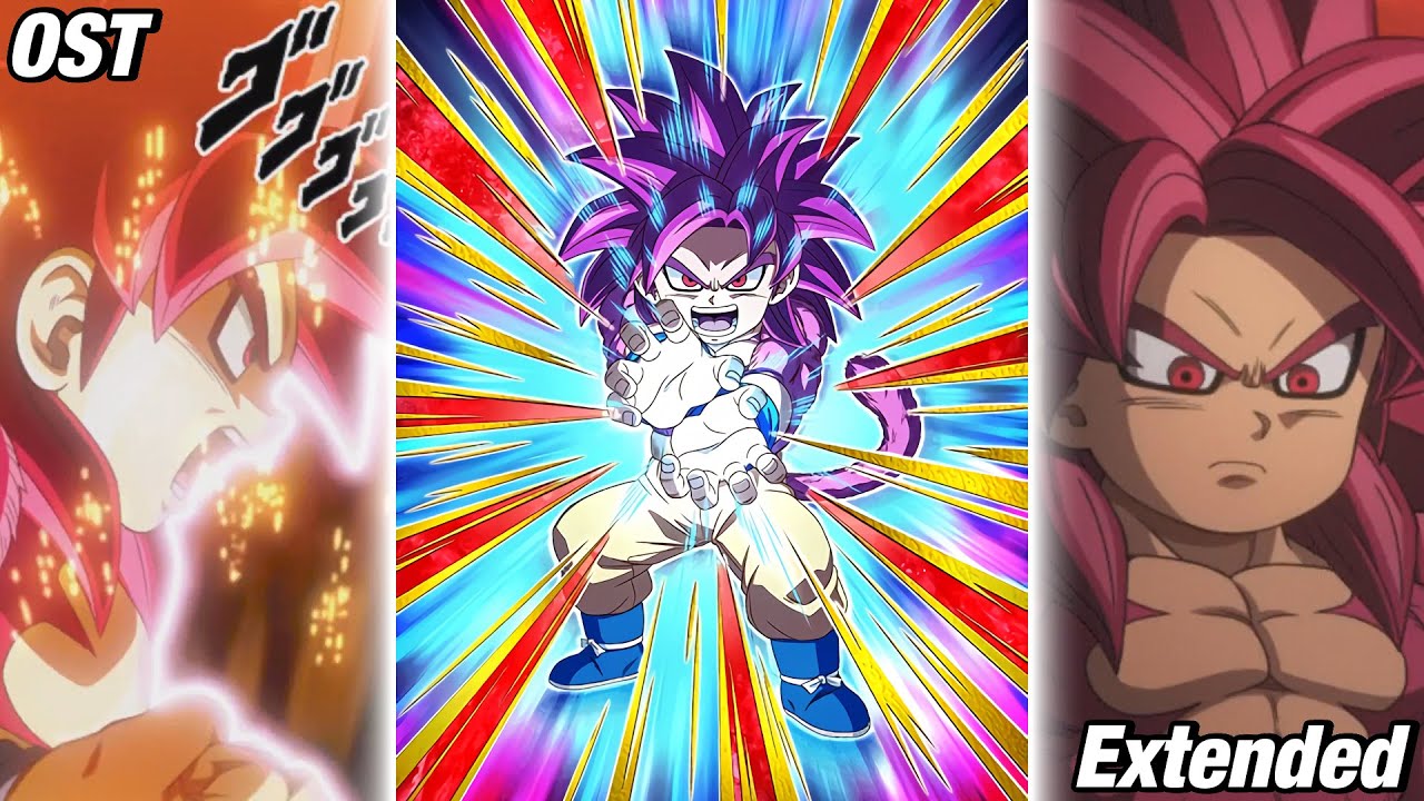 TEQ Daima Super Saiyan 4 Goku Mini Active Skill Extended OST | Dragon Ball Z Dokkan Battle