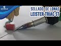 Equipo para sellado de lonas Leister Triac ST, diseño ergonómico, ligero y funcional.