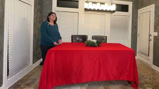 Surmente Red Tablecloth Review | Elegant 90x132" Polyester for Holiday & Event Use