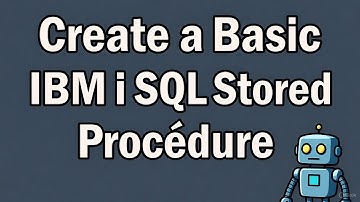 Create a Basic IBM i SQL Stored Procedure