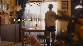 A Cozy Winter Vlog // Pets, Crafting, Cooking & Traditions 🌿❄️🕯️