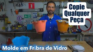 COMO COPIAR QUALQUER PEÇA! Molde de Fibra de Vidro (Passo a Passo Profissional)