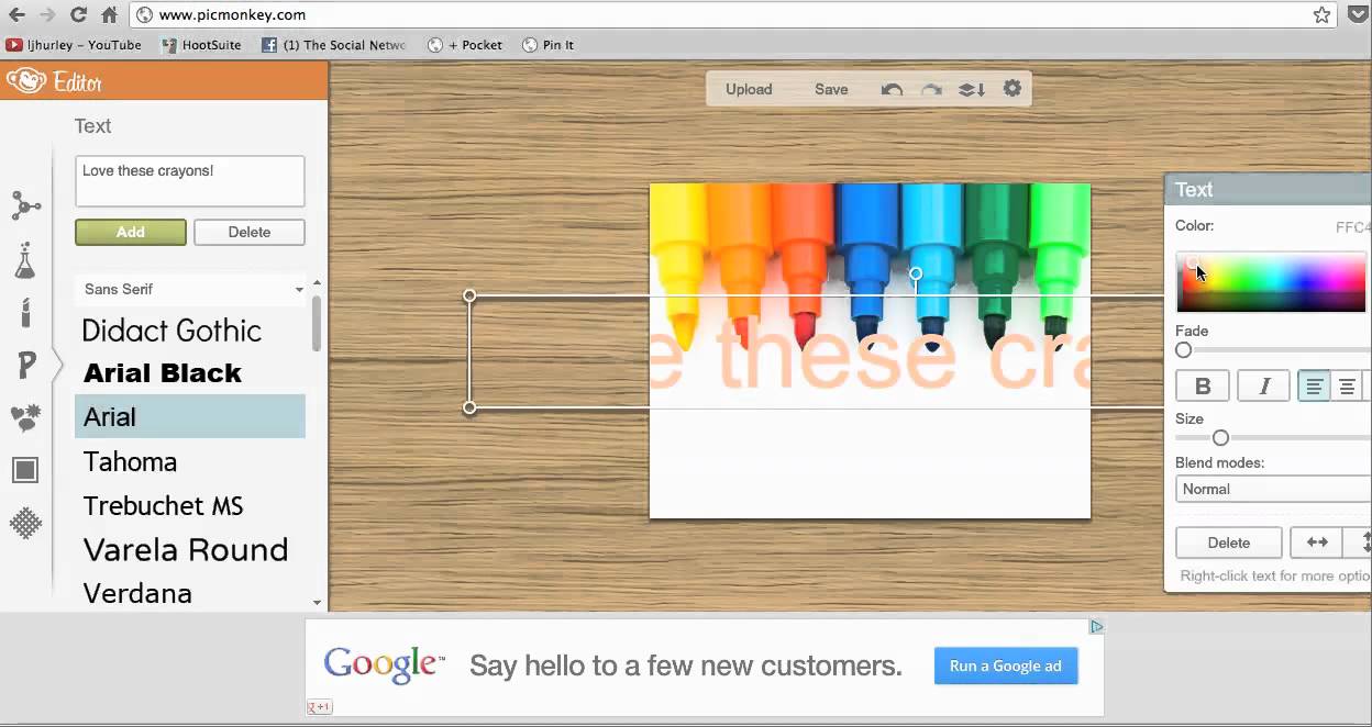 How to Put Graphics On Your Photos with PIcMonkey.com Day 44 by Laurie Hurley