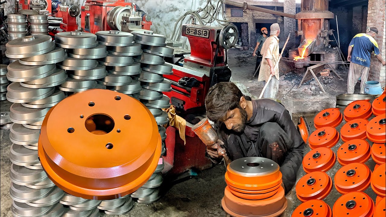How Manufacturing Of A Car Brake Drums Discover the Craftmanship