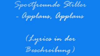 Sportfreunde Stiller - Applaus, Applaus (Lyrics) chords