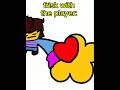 frisk vs Kris with the player #undertale#tobyfox#memefras#deltarunememe#deltarune#deltarunememes