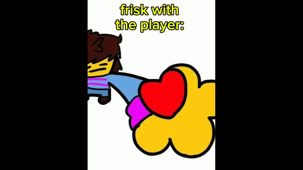 frisk vs Kris with the player 