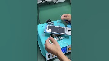iPhone 12 touch screen digitizer replacement with REFOX FM50 #shorts