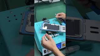 iPhone 12 touch screen digitizer replacement with REFOX FM50 #shorts