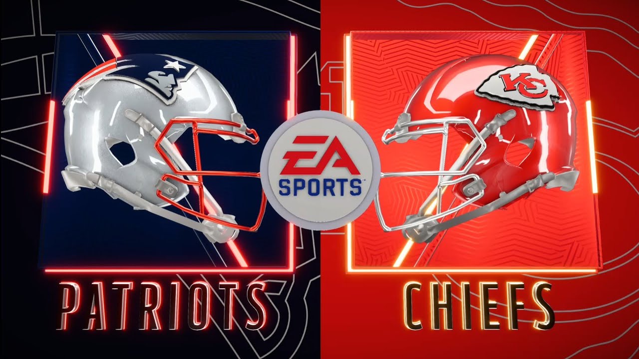 Patriots vs Chiefs Simulation (Madden 22 Updated Rosters) YouTube