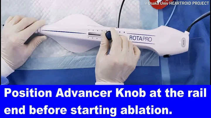 Learning how to use Rotablator with HEARTROID