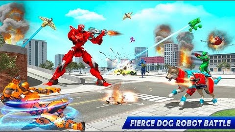 Dog Robot Transform Moto Robot - Robot Games - Android Gameplay Walkthrough