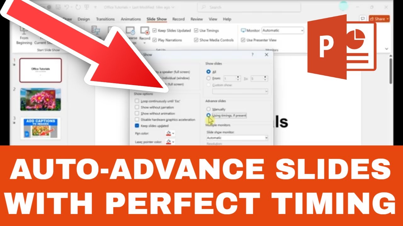 How to Set PowerPoint Slides to Advance Automatically with Perfect ...