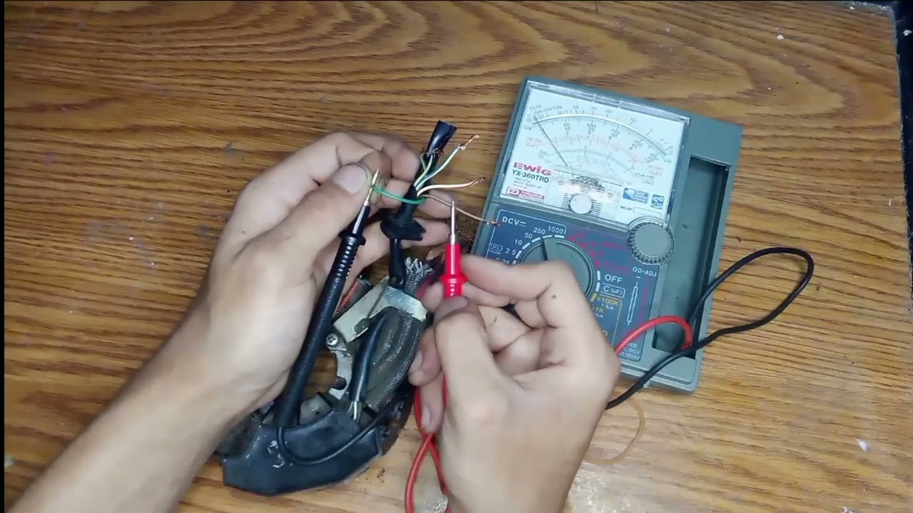 Cara cek sensor CKP dan spull Vario 125 old / LED menggunakan avometer dengan mudah