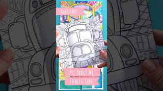 Full Back To School - All About Me - Endless Card | Paper Craft & Coloring Tutorial News