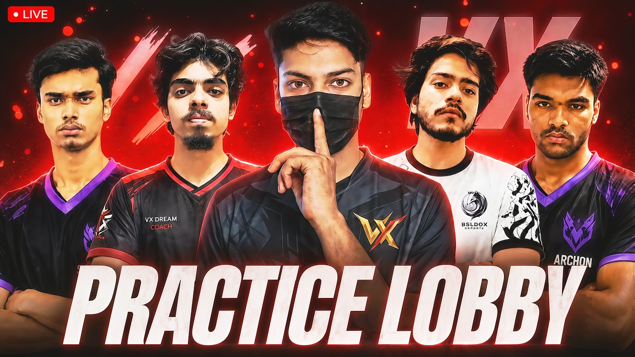 OPEN PRACTICE LOBBY | PLAY & IMPROVE 🔥