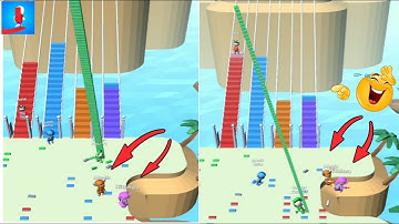 Bridge Race All Levels | Gameplay Android,ios,window (Levels 59-64) FHD1080p