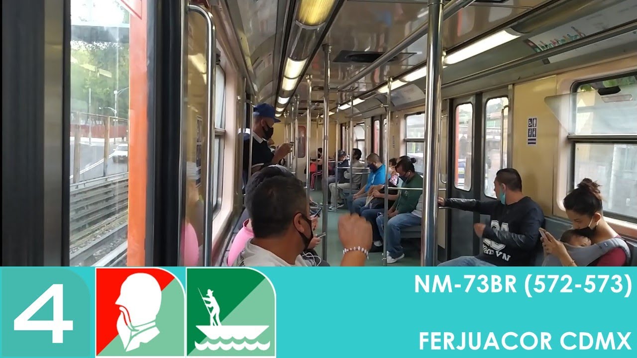 Metro CDMX - Línea 4 - De Martín Carrera a Santa Anita - NM-73 BR