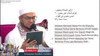 SELAWAT GURU BAGI YANG TAK BERGURU