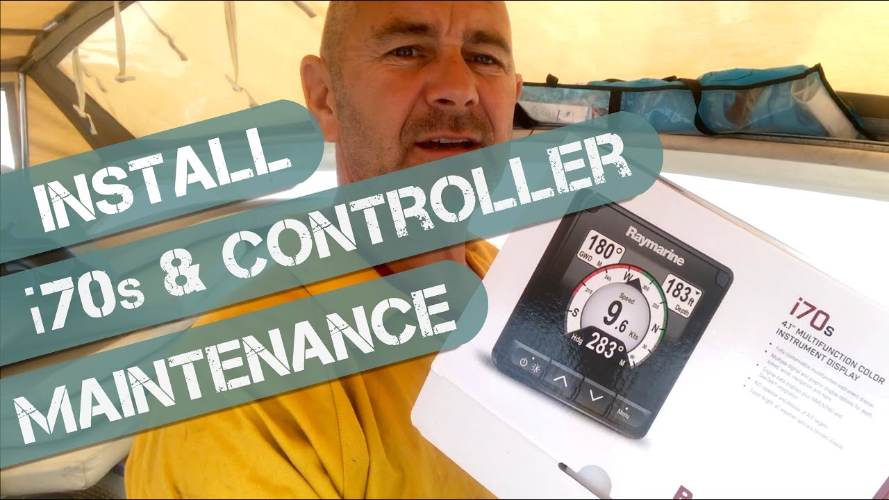 Raymarine ITC-5 Transducer Converter & I70 Multifunction Display Install From the T70216 Pack – pt03