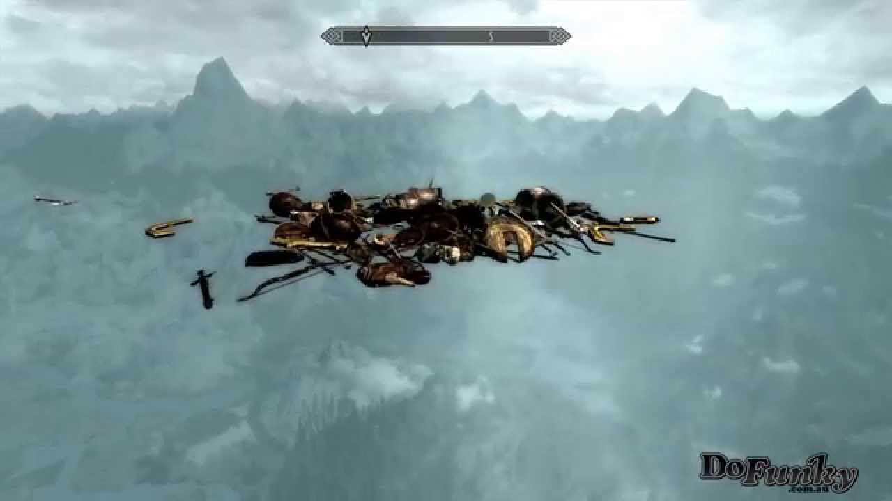 Skyrim - Meridia's Beacon Bug (Xbox 360) - YouTube