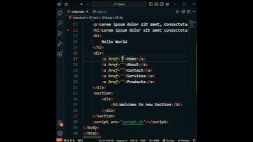 VS Code Trick 01 #vscode #coding #webdevelopment