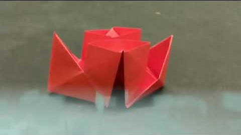 Hướng dẫn gấp tàu thủy 2 ống khói