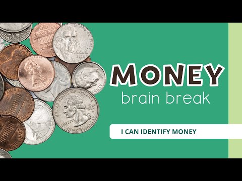 Money Identification Activity | Math Brain Break