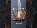 Rust removal on metal object #metal #art #rust #cleaning