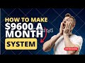 High Level $9600 A Month System. Looking To Build Your Own High Level Lead System.