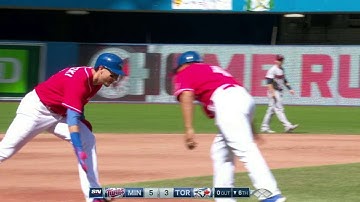 MIN@TOR: Tulo hits a solo shot to center field