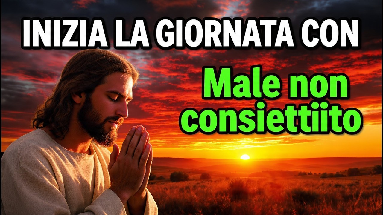 Orazione del Mattino | Dio Non Permetterà il Male