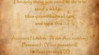 Tibia - 30 Days free premium