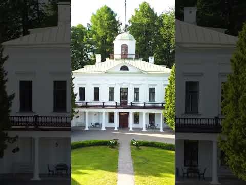 Место съемки Закрытой школы #drone #дрон #nature #закрытаяшкола #усадьба #поместье #сериал #shorts